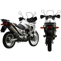 MIVV Oval Honda Xlv 650 Transalp 2000-04 H.023.lx1 Homologert Slip On Lyddemper
