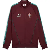 Puma Portugal KING Anthem Jacket Men, Football, Ruby Shimmer/Sea Glass, XXL