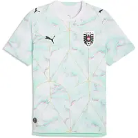 Puma Austria 2026 Authentic Away Jersey Men, Football, White/Mint Melt, XS