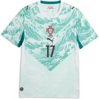 Puma Portugal 2026 Away Player Jersey Men, Football, White/Green Lagoon/Rl, 3XL