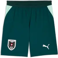 Puma Austria 2026 Shorts Men, Football, Green Terrain/Mint Melt, XS