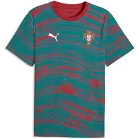 Puma Portugal ftblCulture Printed Tee Men, Football, Club Red/Green Lagoon, XXL
