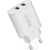 SBS TETR2USB21AWFAST, Innendørs, AC, 5 V, Hvit