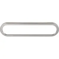 Briloner LED-vegglampe til bad Pil, kromfarget, bredde 35 cm, plast
