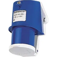 MENNEKES Wall mounted inlet 16a3p6h230v ip44