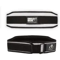 Gorilla wear 4 Inch Løftebelte Dame Svart/Hvit