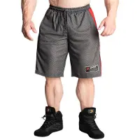 Gasp No1 Mesh Shorts - Black/Red - M