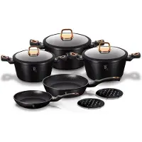 Berlinger Haus Black Rose potter 10 stk (BH-1645)