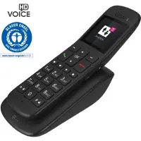 Telekom Speedphone 32 – trådløs IP-telefon med store taster – ibenholt