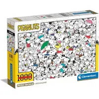 Clementoni Jigsaw Puzzle Impossible Peanuts Snoopy 1000pcs. Gulv