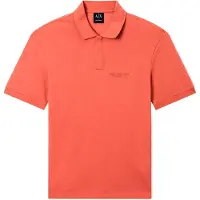 Armani Exchange for man. XM001286AF10366U3040 Regular polo shirt rust orange (L), Casual, Cotton, Classic, Short sleeve