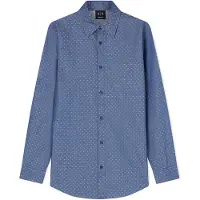 Armani Exchange for man. XM002739AF24681FB443 Essential Shirt blue (XS), Casual, Cotton, Long sleeve