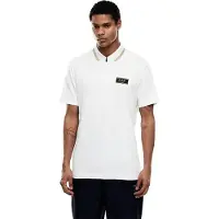 EA7 for man. 7M001333_AF13739 Label premium knitted polo shirt white (XL), Casual, Cotton, Short sleeve