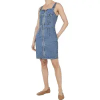 Pepe Jeans for woman. PL9537846 Isla Mid denim dress (XS), Blue, Sleeveless / Straps