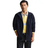 Gant for man. 7006607 Windbreaker jacket navy (L), Casual, Polyamide, Sustainable