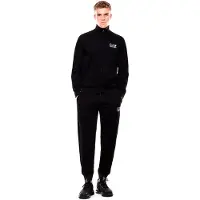 EA7 for man. 7M001318_AF13512 Tracksuit Visibility black (M), Sport, Cotton, Multisport, Long sleeve