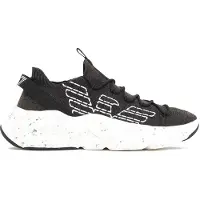 EA7 unisex. 7X000600_AF22912 Trainers Terra Flux black (38 2/3), 1 to 3 cm, Laces, Casual