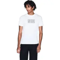 Armani Exchange for man. XM002784AF10356U0009 White slim fit t-shirt (L), Casual, Cotton, Long sleeve