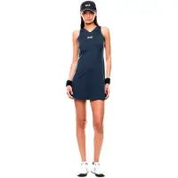 EA7 for woman. 7W000317_AF14524 Tennis Pro dress total navy (XL), Beige, Sport, Synthetic, Sleeveless / Straps
