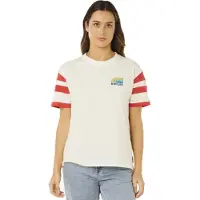Rip Curl Surf Side Heritage Kortarmet T-skjorte