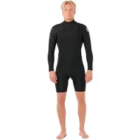 Rip Curl Dawn Patrol Spring 2/2 Mm Langermet Shorty Med Glidelås Foran Til Dame