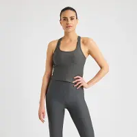Röhnisch Ribbestrikket Singlet Grå