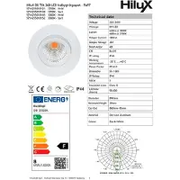 HiluX D8 Tilt360 - Full Spectrum LED Recessed spot - Ra97 - 3000K - White