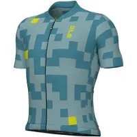 ALÉ Pragma Pixel Kort Ermet Trøye