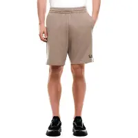 EA7 for man. 8NPS65_PJVRZ Core Identity beige shorts (S), Casual, Cotton