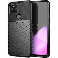 Mtp Products Thunder Series Google Pixel 5 TPU-deksel - Svart