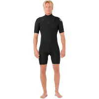 Rip Curl Dawn Patrol Spring 2/2 Mm Kortskjortet Neopren-drakt Med Glidelås I Brystet