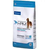 Virbac Hpm Adult Sensitive Neutered Large &amp; Medium Hundefôr 12kg