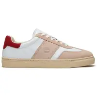 Timberland for man. TB0A43GGAFX1 Lisbon Street beige leather trainers (37.5), Flat, Laces, Casual