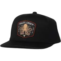 Salty Crew Tako Club Snapback Caps svart