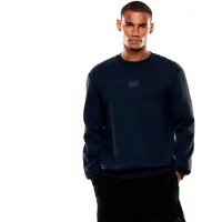 Emporio Armani for man. 7M001489_AF17787 Sweatshirt Logo Series arino (S), Blue, Casual, Sport, Cotton, Sportswear, Multisport, Long sleeve