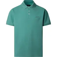 Hackett for man. HM5600146 Polo shirt with beach trim fit classic green (M), Casual, Cotton, Short sleeve