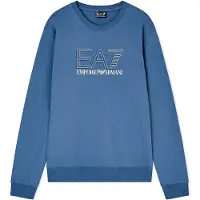 Emporio Armani for man. 7M001312_AF13512 Sweatshirt Visibility M blue (XL), Casual, Sport, Cotton, Sportswear, Multisport, Long sleeve