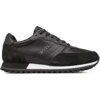 BOSS for man. 50498133 Parkour shoes black (40), Flat, Laces, Casual