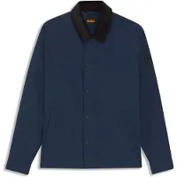 BOSS for man. 50555367 Navy Casual Jacket (XL), Cotton