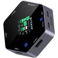 BlitzWolf 8-i-1 Hub Bw-th16 Usb Lcd Smart Skjerm 100w