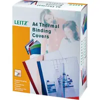 Leitz Termisk Innbindingsomslag 4 Mm 100 Enheter