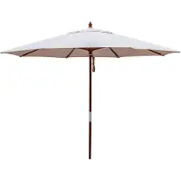 Garbar Madeira Hageparasoll 3 M