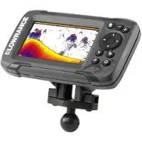 Ram Mounts B-størrelse Kuleadapter For Lowrance Eagle 4&5 Hook2&reveal