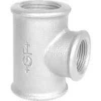 GF Tee galvaniseret 2 x 1 x 2