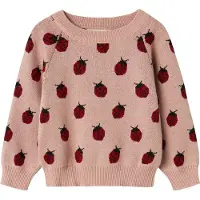 Name it Printet Strikket Pullover