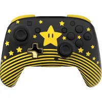 Turtle Beach Rematch - Håndkonsoll - trådløs - Super Mario star - for Nintendo Switch, Nintendo Switch 2, Nintendo Switch Lite, Nintendo Switch OLED