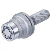 McGard låsebolt m12x1.25 flad krom