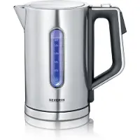 Severin WK 3418 - Kjele - 1.5 liter - 3 kW - børstet rustfritt stål