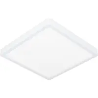 Eglo LED-panel for utenpåliggende montering Fueva 5 IP20 830 hvit 28,5x28,5 cm