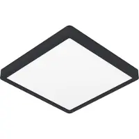 Eglo FUEVA 5 taklampe 285x285 20,5W 2400 lm dimbar. SORT